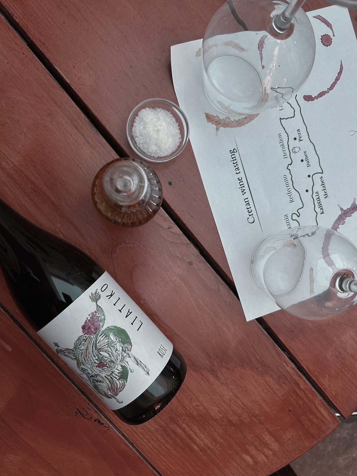 Wine tasting experience